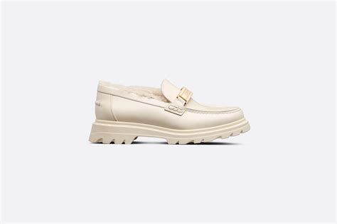 dior white loafers